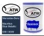 Preview: Mercedes-Benz, Mauritius Blue Metallic, 039 / 0039: 500ml Lackdose, von ATW Autoteile West.